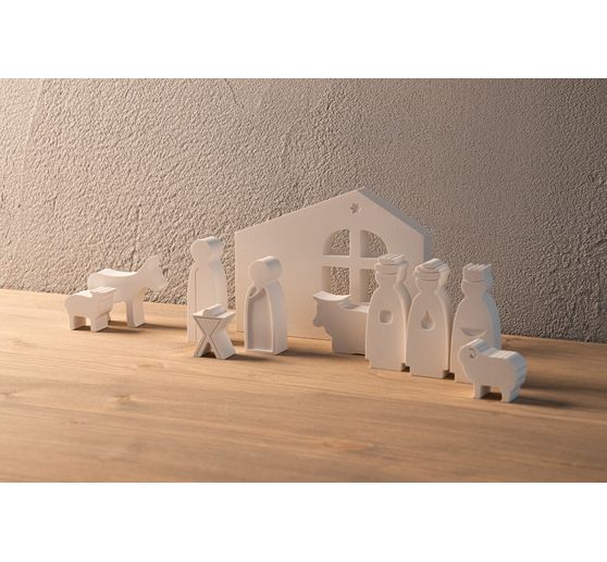 Silicone casting mould "Nativity"