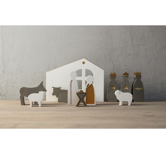 Silicone casting mould "Nativity"