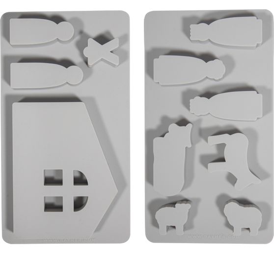 Silicone casting mould "Nativity"