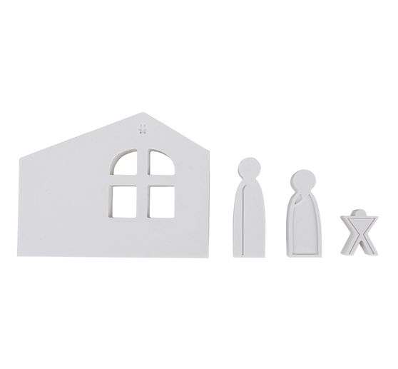 Silicone casting mould "Nativity"