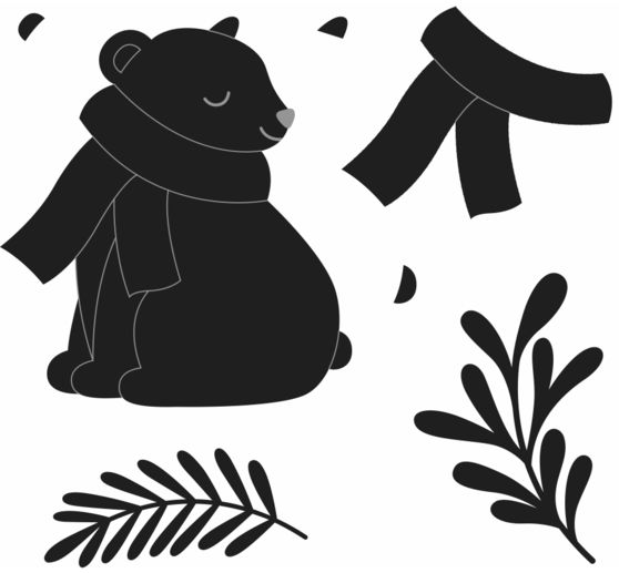 Fustella "orso polare"