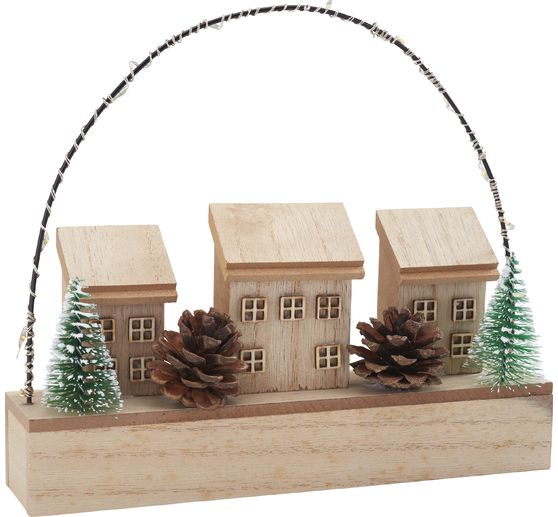 VBS Complete set "Winter village with light arch"