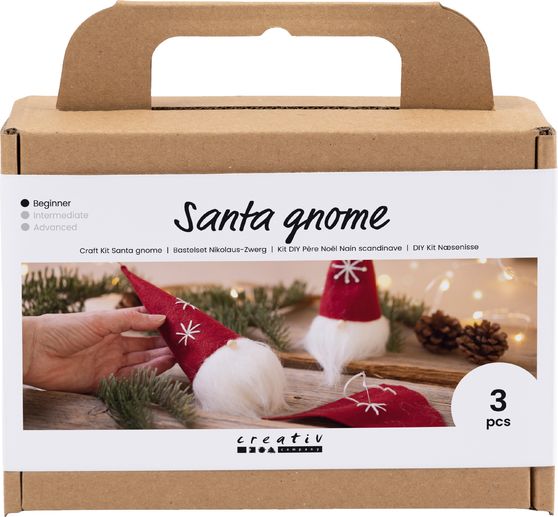 Kit creativo "Gnomo di Natale scandinavo