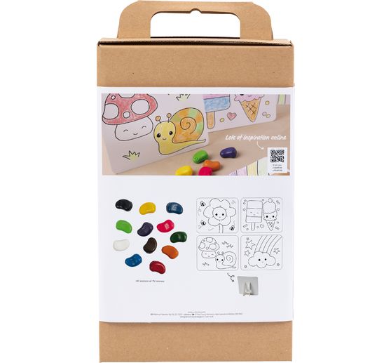 Kit creativo da colorare "Tavolo da disegno