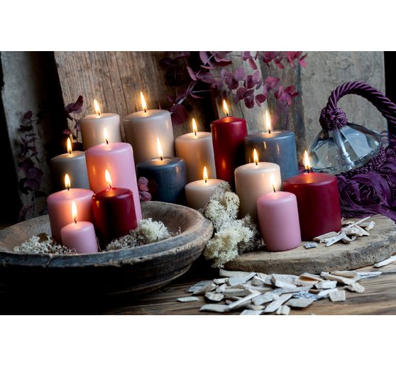 Pillar candle, Ø 6 x 12 cm