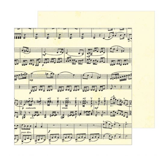 Folding paper "Text and notes"