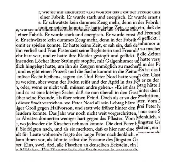 Folding paper "Text and notes"