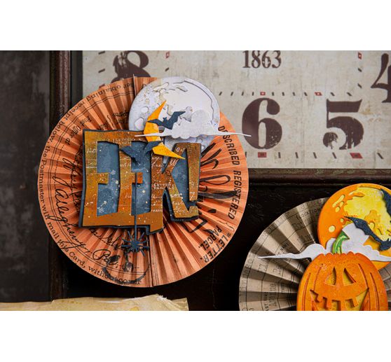 Sizzix Thinlits Punching template "Big Frights by Tim Holtz"