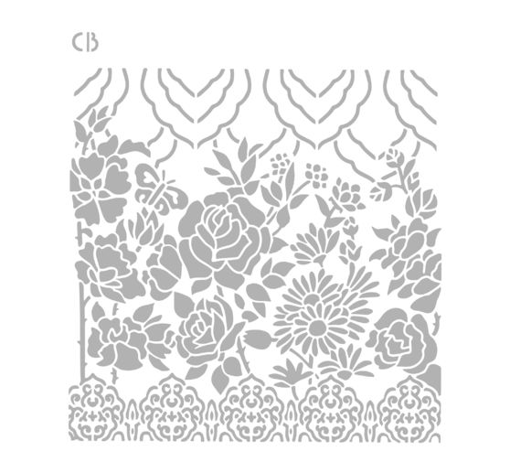 Stencil "Flower"
