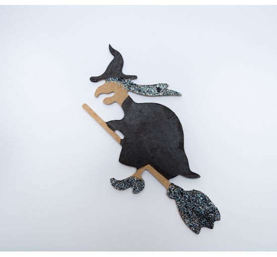 Halloween wood motif "Witch"