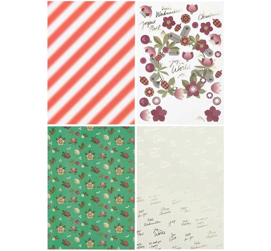 Craft paper block "Christmas Rocks!"