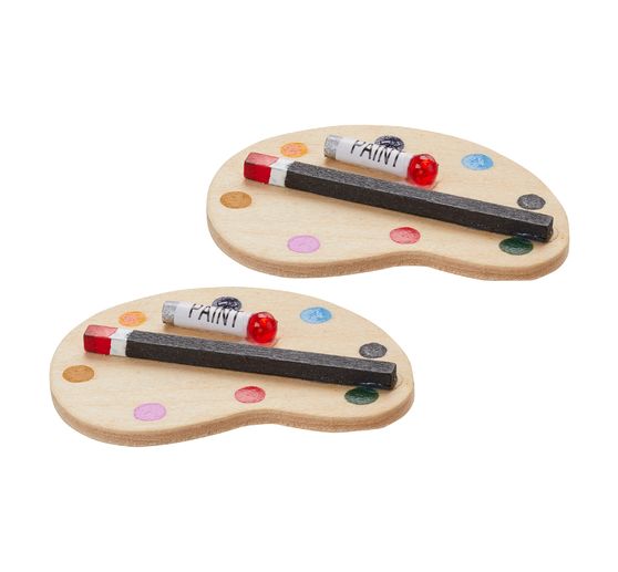 Miniature painting palette