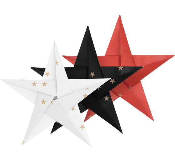 Folding sheets "Gold stars" 