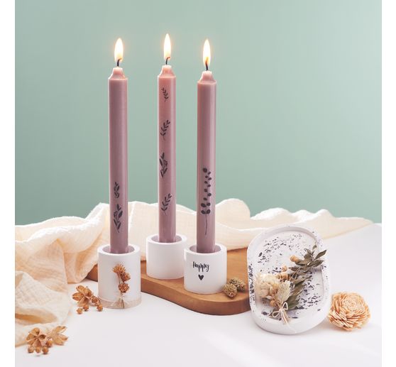 Creative set "Raysin candle holder"