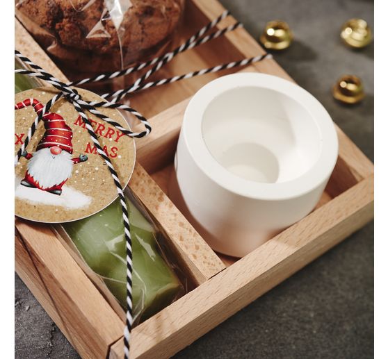 Silicone casting mould "Candle holder"