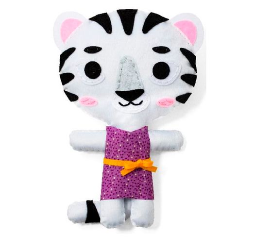 Avenue Mandarine Sewing craft kit Maxi Couz'In "Tiger Alyssa"