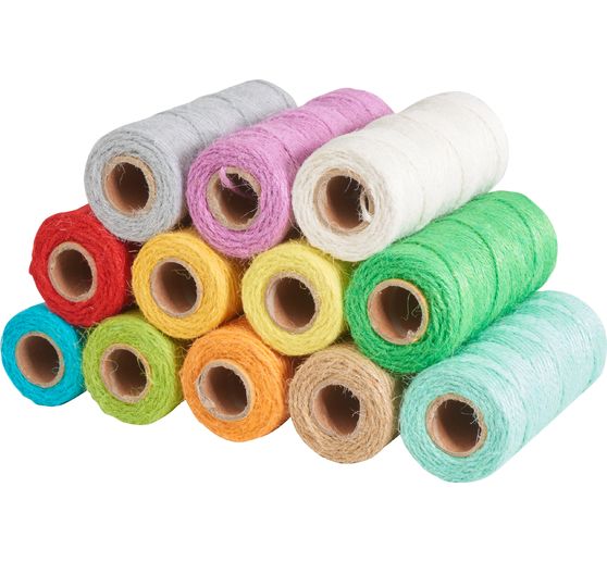 VBS Hemp cord "Assorted colors"