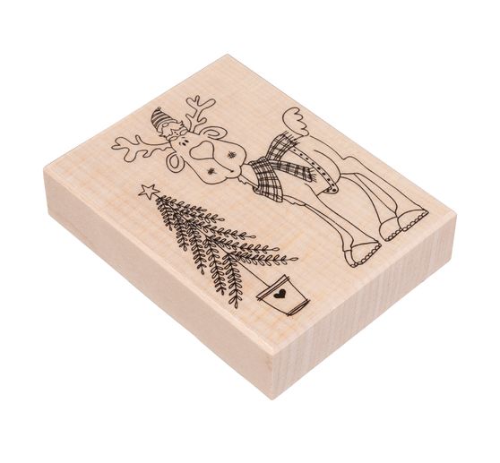 BUTTERER Stamp "Gnome in happiness"