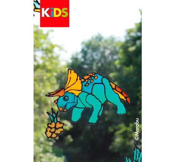 Marabu KiDS Window Color Set "Dinosaur"