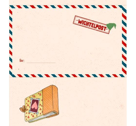 Book "24 Briefe vom Weihnachtswichtel Adventskalenderbuch"