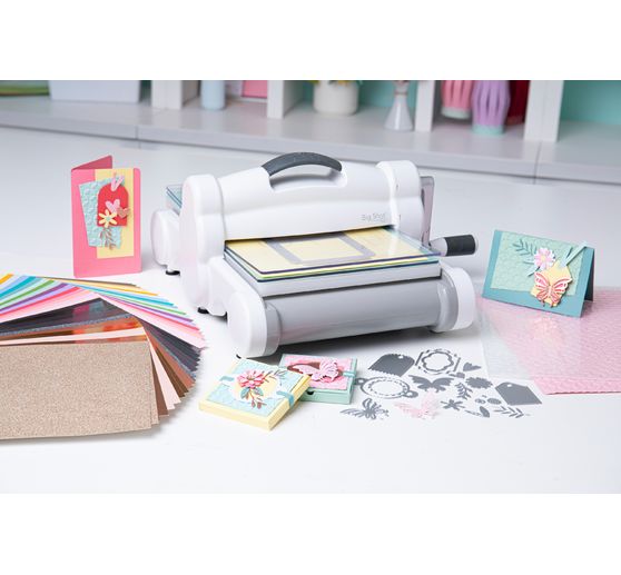 Sizzix Big Shot Plus White & Gray "Starter Kit"