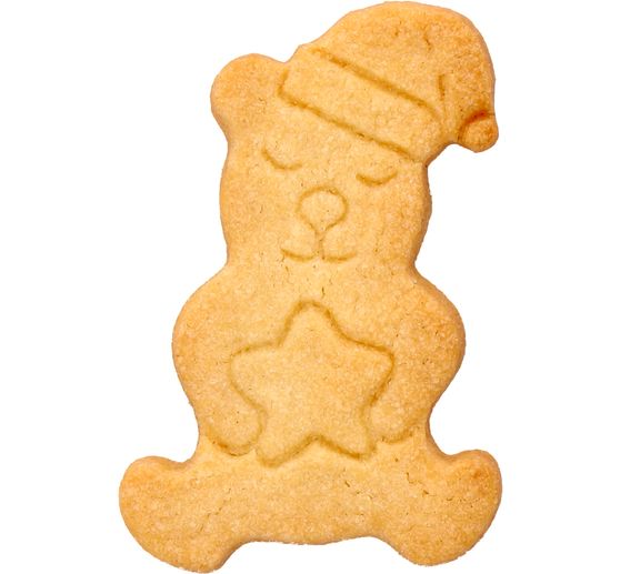 Cookie cutter "Christmas teddy bear"
