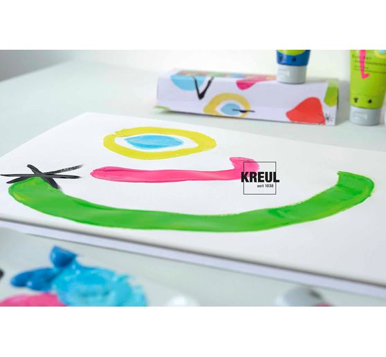 KREUL Kids Art Colore per artisti per bambini, 8 x 20 ml