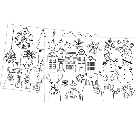 KREUL Window Color Set "Hello Winter"