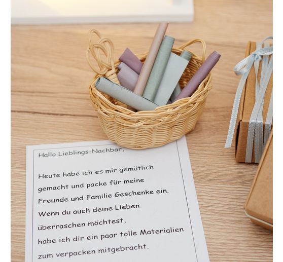 Folding sheets "Duo-Color", powder shades