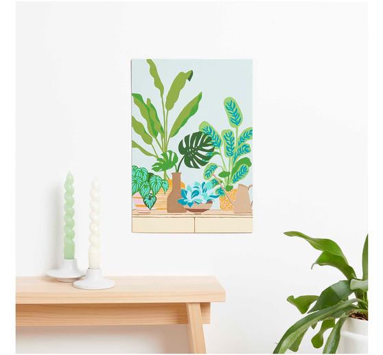 Painting by numbers "Plants"