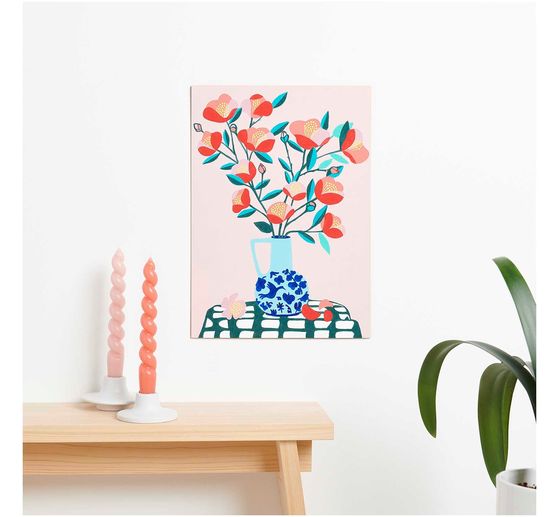 Painting by numbers "Kamelie"