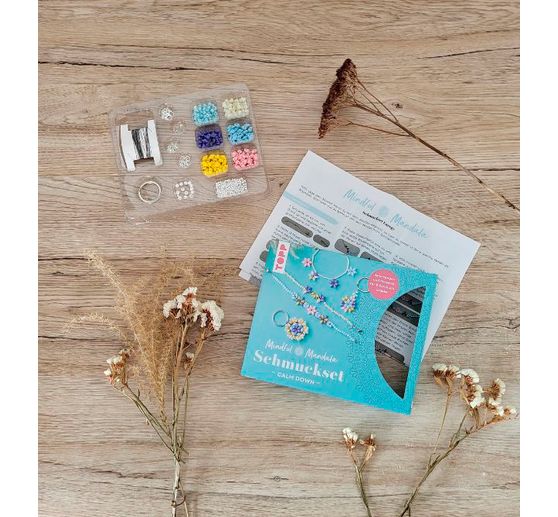 Mindful Mandala - Jewellery set "Calm down"