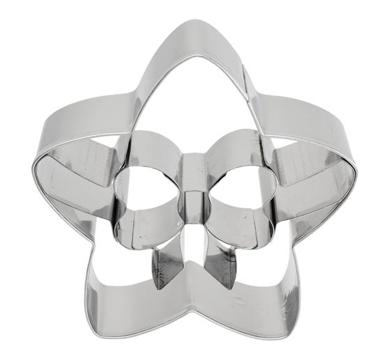 Cookie cutter "Star with bow"