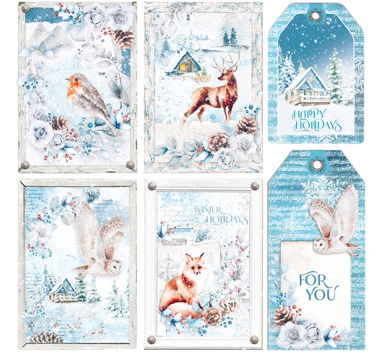 Vellum Paper "Winter Journey"