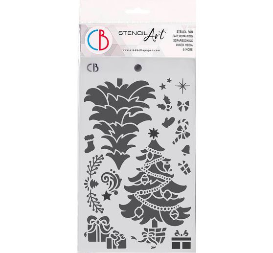 Stencil "Christmas tree"