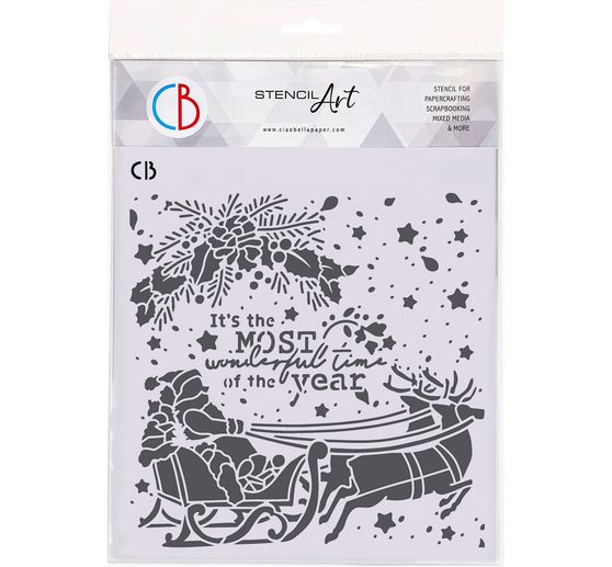 Stencil "Wonderful time"