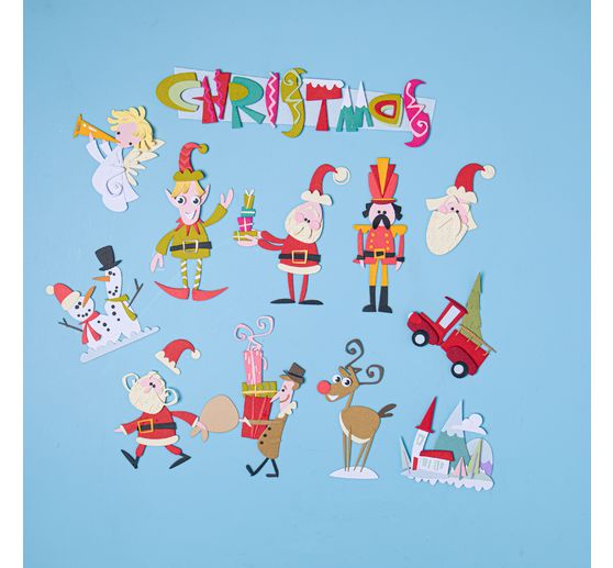 Fustella Sizzix Thinlits "Infinite Doodles #1