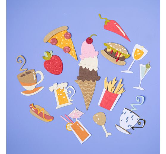 Fustella Sizzix Thinlits "Infinite Doodles #1