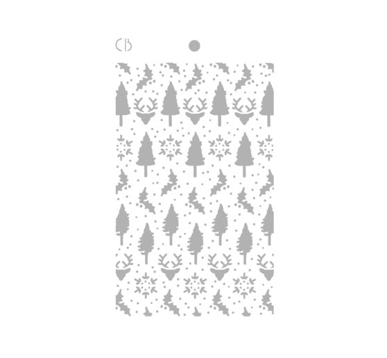 Stencil "Deep woods"