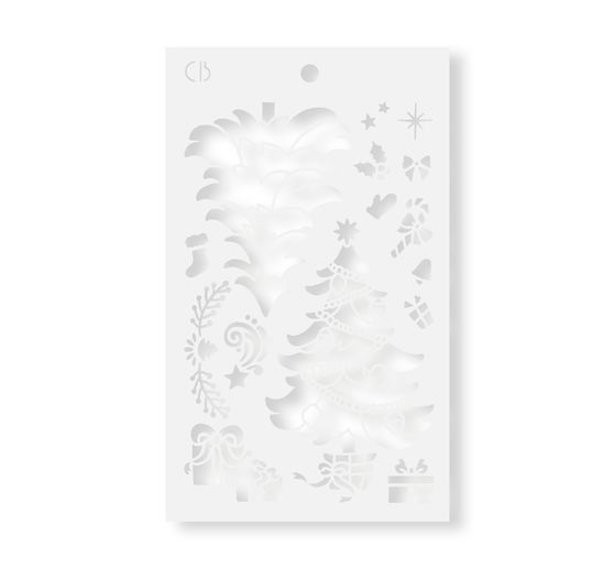 Stencil "Christmas tree"