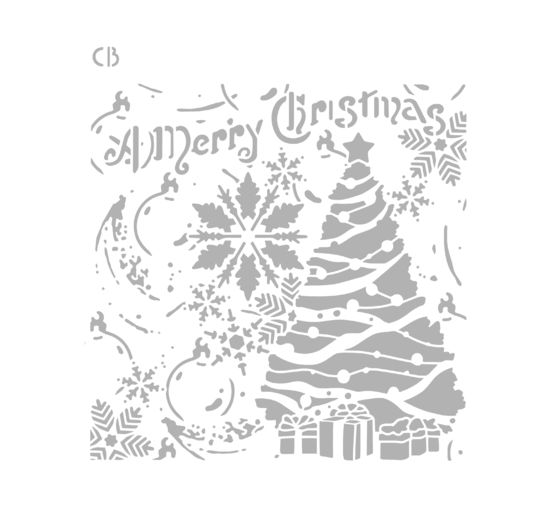 Stencil "Magic holidays"