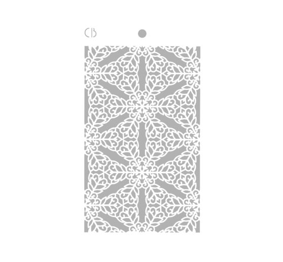 Stencil "Snowy stars"