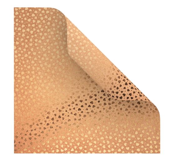 Folding paper "Kraft paper gold"