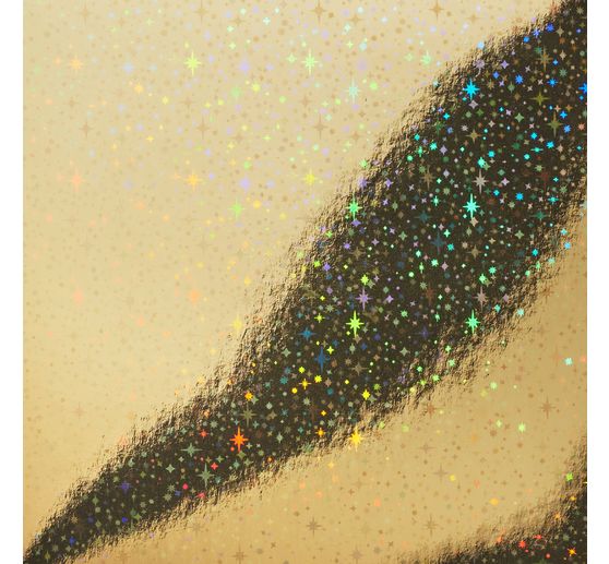 Folding paper "Holography gold"