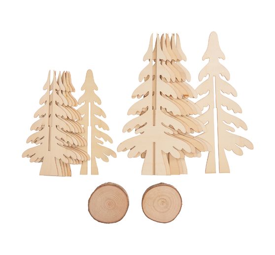 Kit di montaggio in legno "albero di Natale" VBS