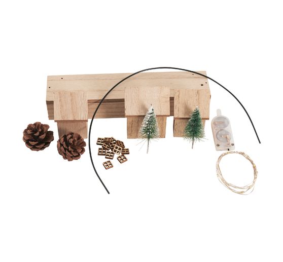 VBS Complete set "Winter village with light arch"