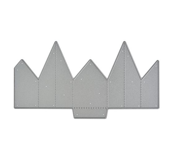 Stella pieghevole "Medium" con sagoma di punzonatura