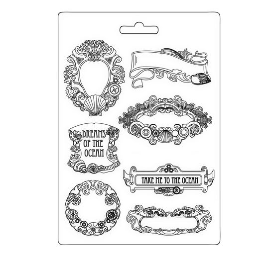 Casting mould "Songs of the Sea - Labels"