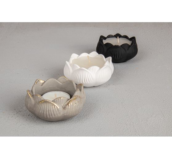 Silicone casting mould "Bowl lotus flower"