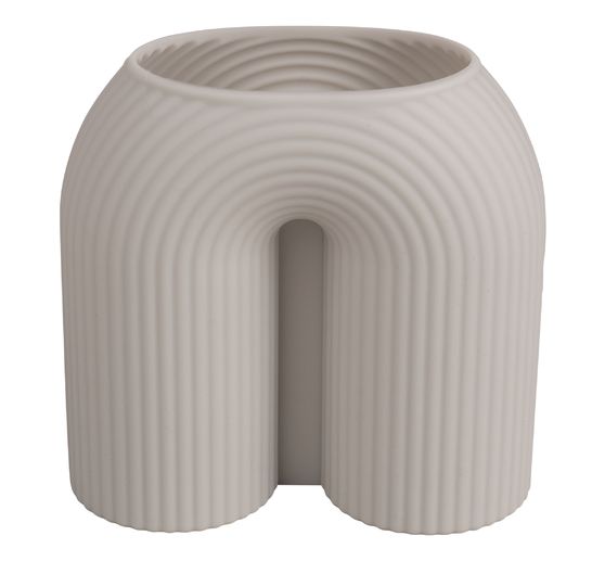 Stampo per colata in silicone "Candela scanalata a forma di U